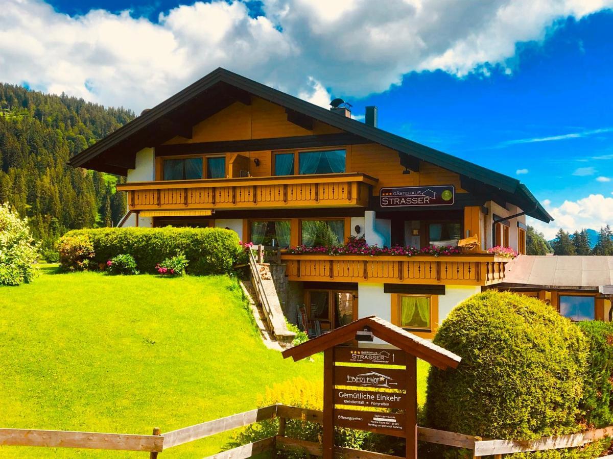 Gaestehaus Strasser Riezlern Exterior photo
